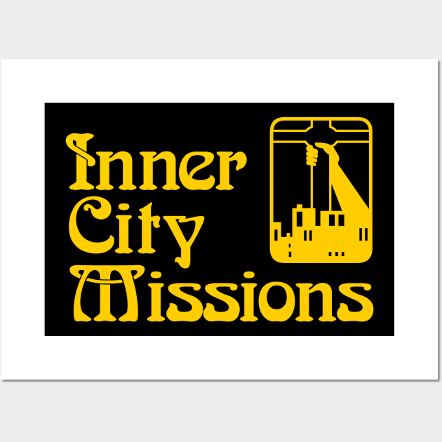 Inner City Missions as worn by kurt cobain Wall Art by VizRad